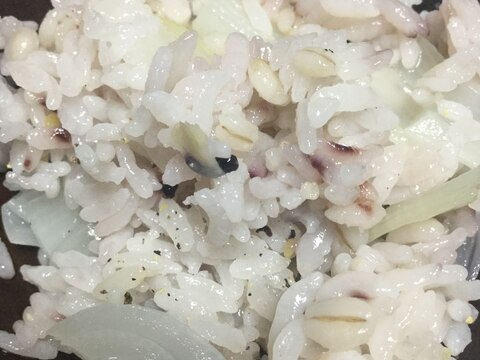 新玉ねぎの炊き込みご飯